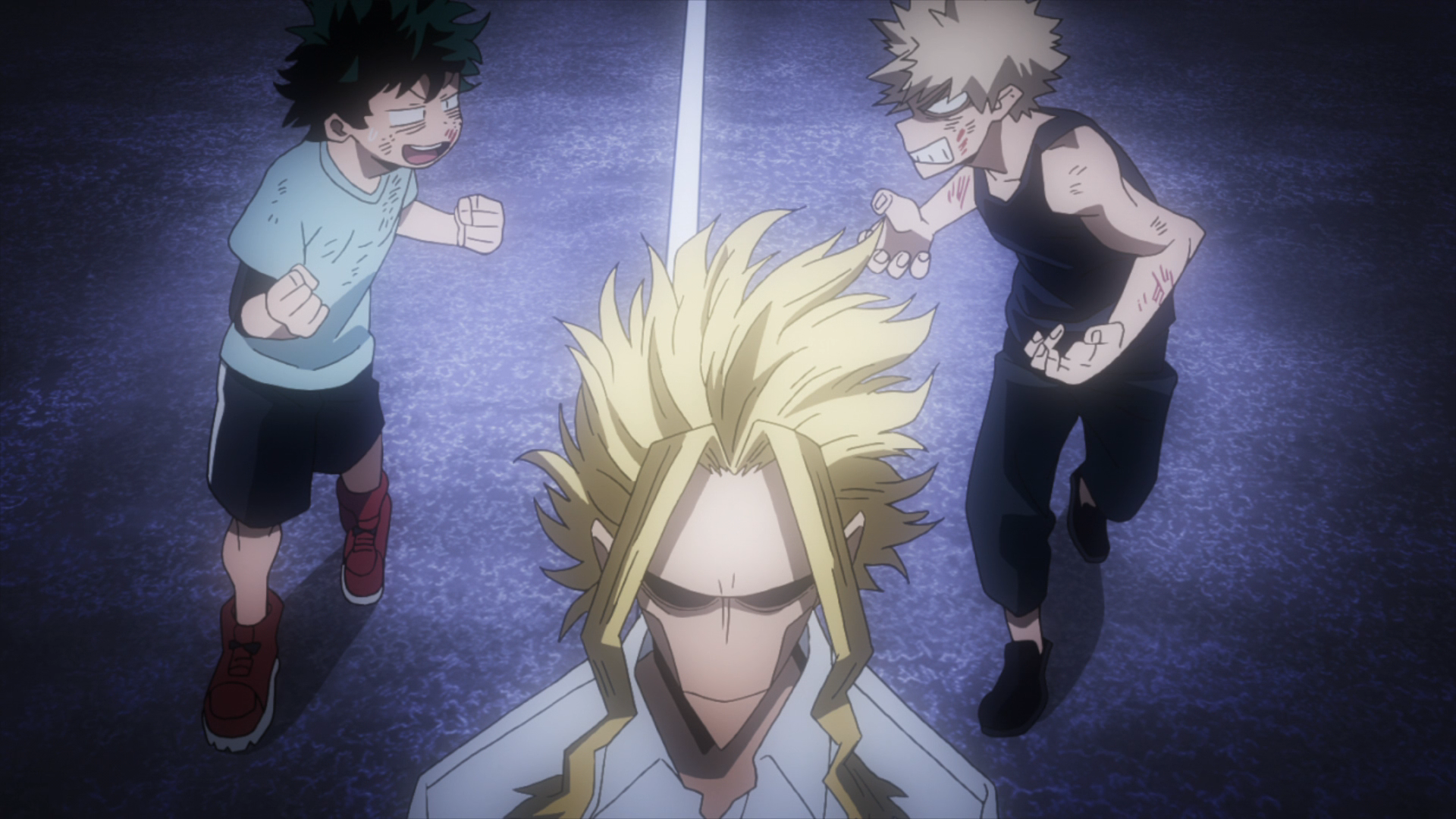 Izuku Midoriya Vs Katsuki Bakugo My Hero Academia Wiki Fandom