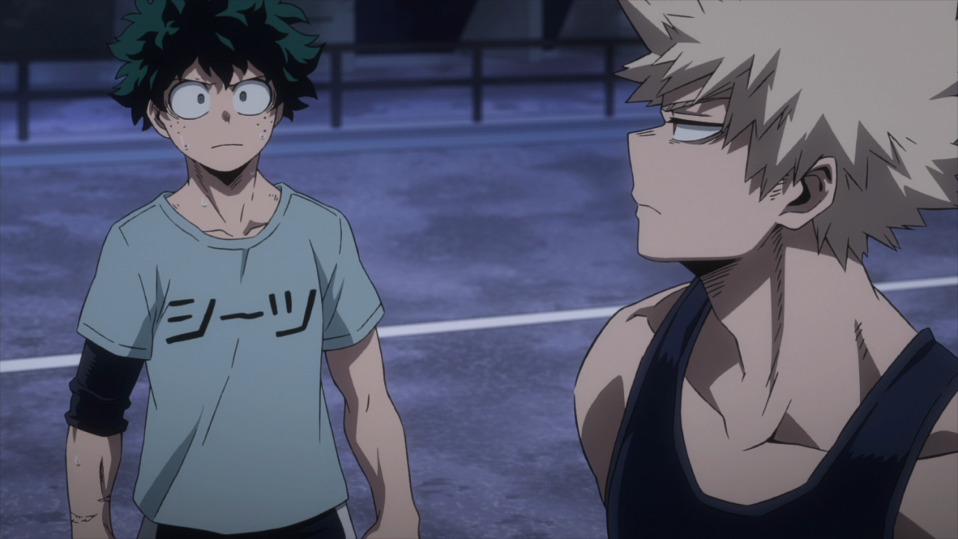 Izuku Midoriya Vs Katsuki Bakugo My Hero Academia Wiki Fandom