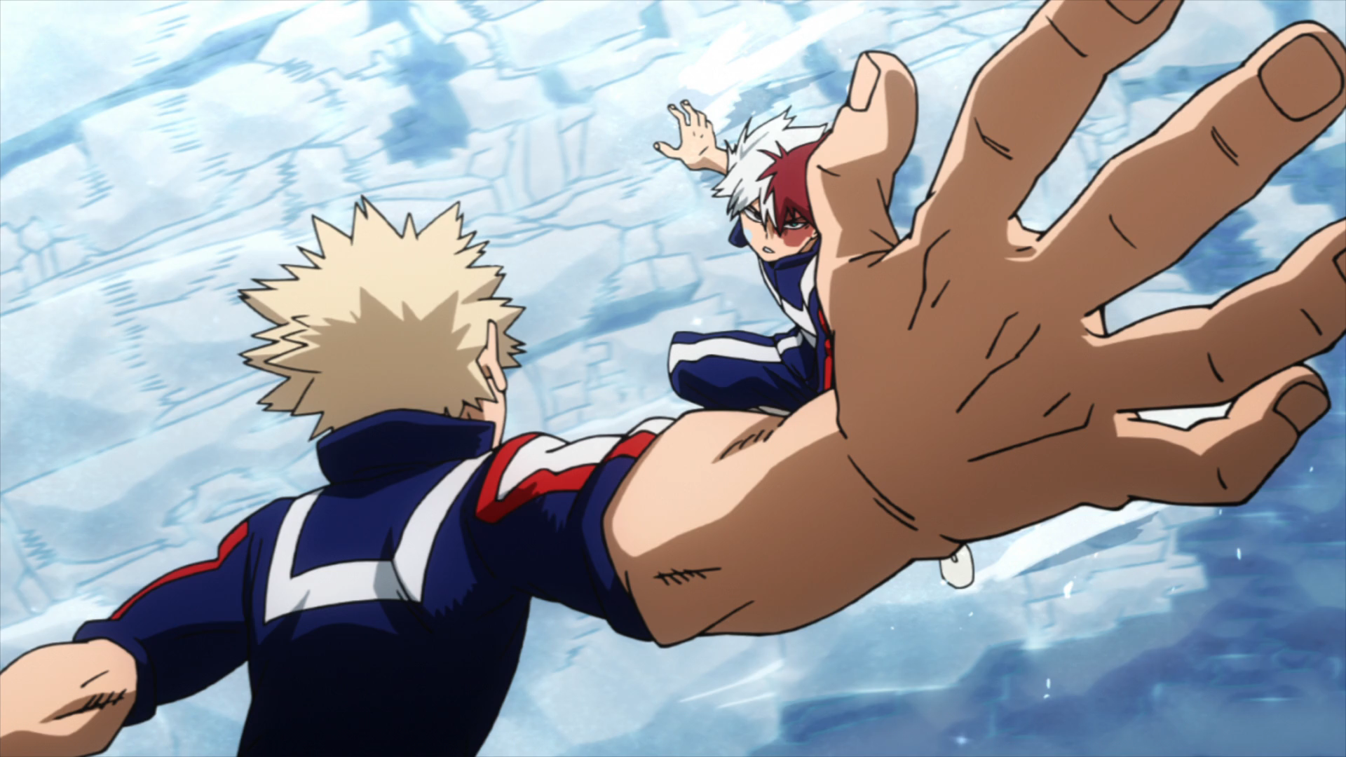 Katsuki Bakugo Vs Shoto Todoroki My Hero Academia Wiki Fandom