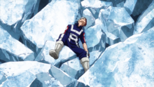 Shoto beaten by Katsuki