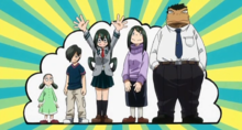 Tsuyu Froggy Family