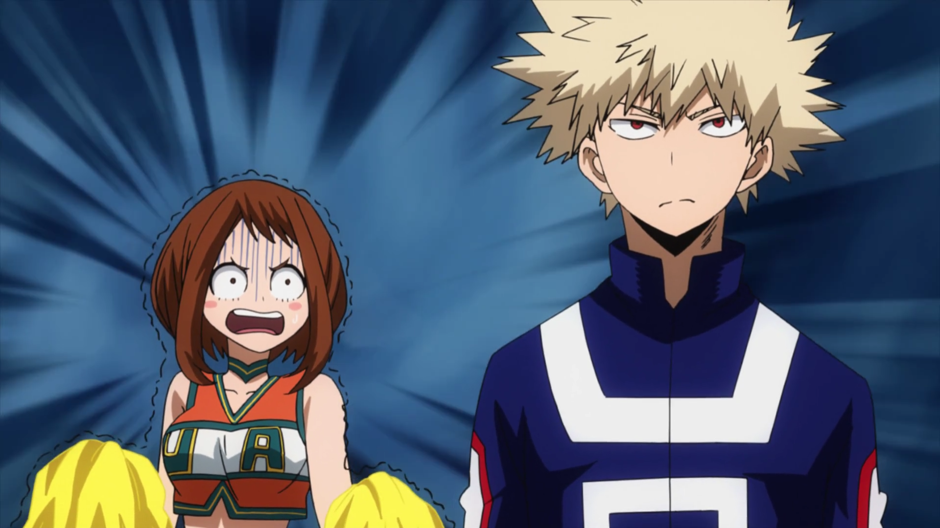 boku no hero academia katsuki x uraraka