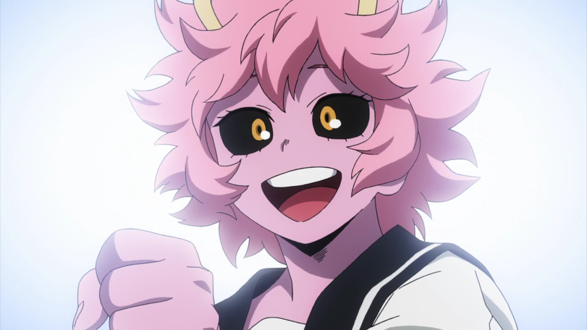 my hero academia mina ashido metallic