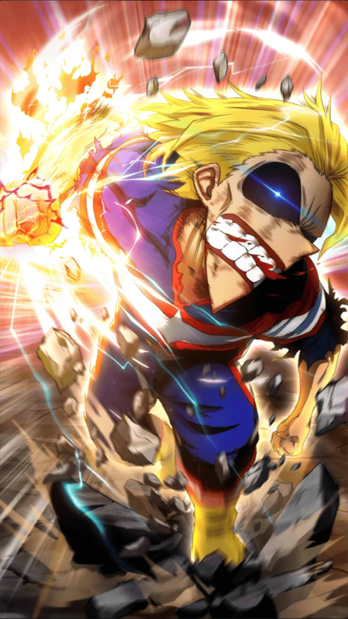 boku no hero all might smash