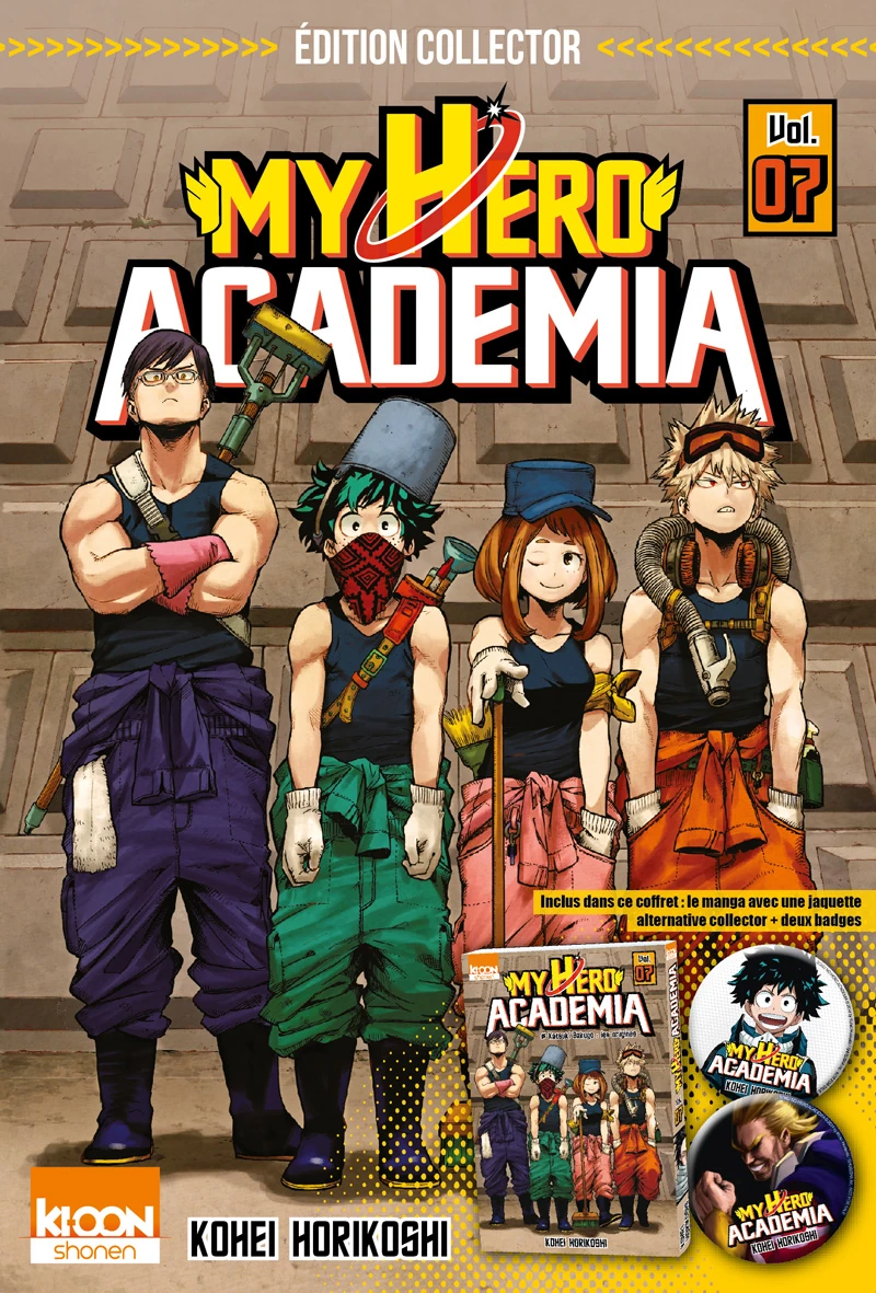 Coffret Manga My Hero Academia