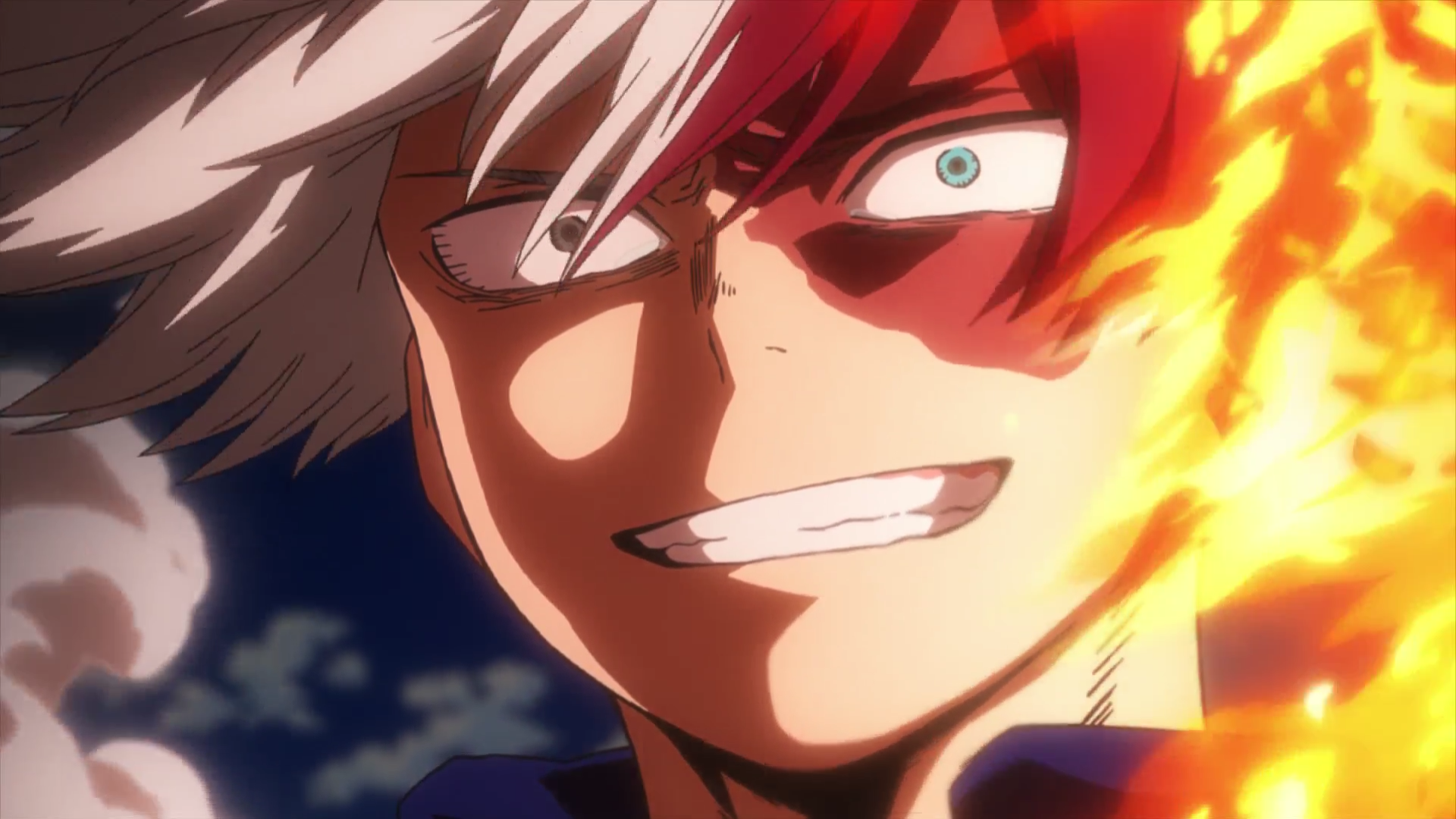 Todoroki Smiling