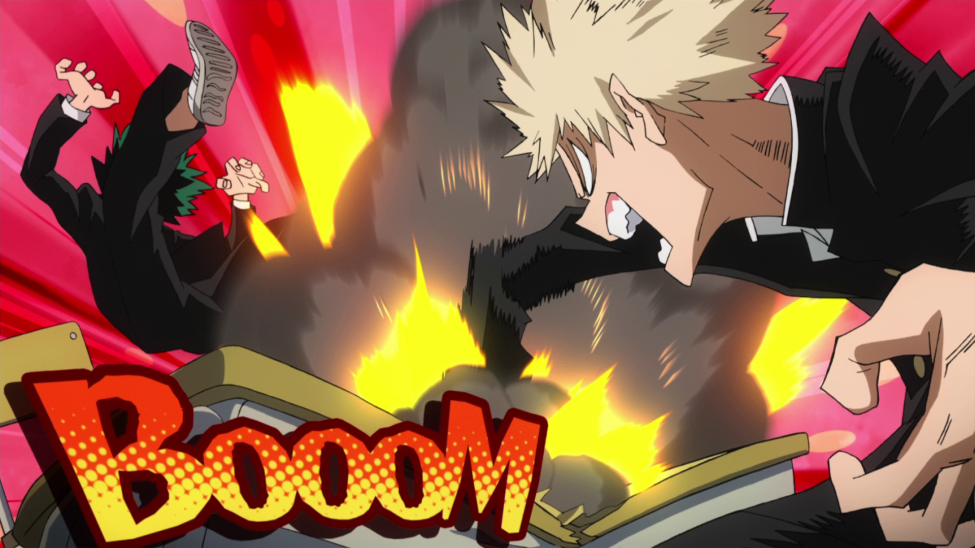 Resultado de imagen de bakugou bully