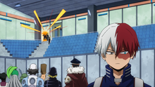 Shoto ignoring his father