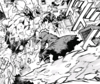 Geten confronts Gigantomachia