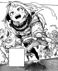 Himiko transforms into Ochaco