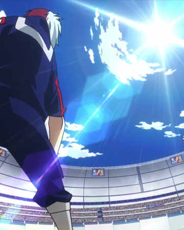 Izuku Midoriya Vs Shoto Todoroki My Hero Academia Wiki Fandom