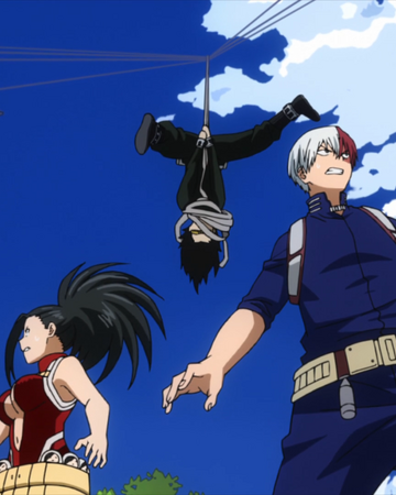 Shoto Todoroki Momo Yaoyorozu Vs Shota Aizawa My Hero Academia Wiki Fandom