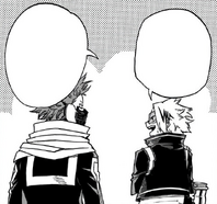 Hitoshi Shinso and Denki Kaminari