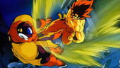 Goku FSG puntada contra Slug