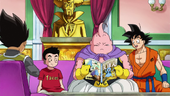 Goku pregunta a Buu per Torneig