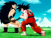 Goku agafa cua Raditz