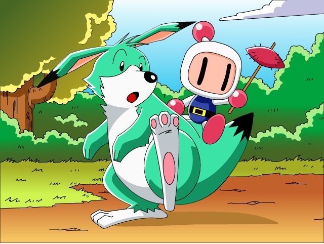 bomberman fantasy race black louie bomberman fantasy race black louie