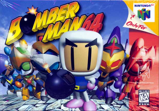 Image result for bomberman 64 box art