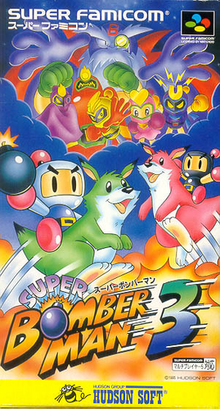 Super Bomberman 3 caixa