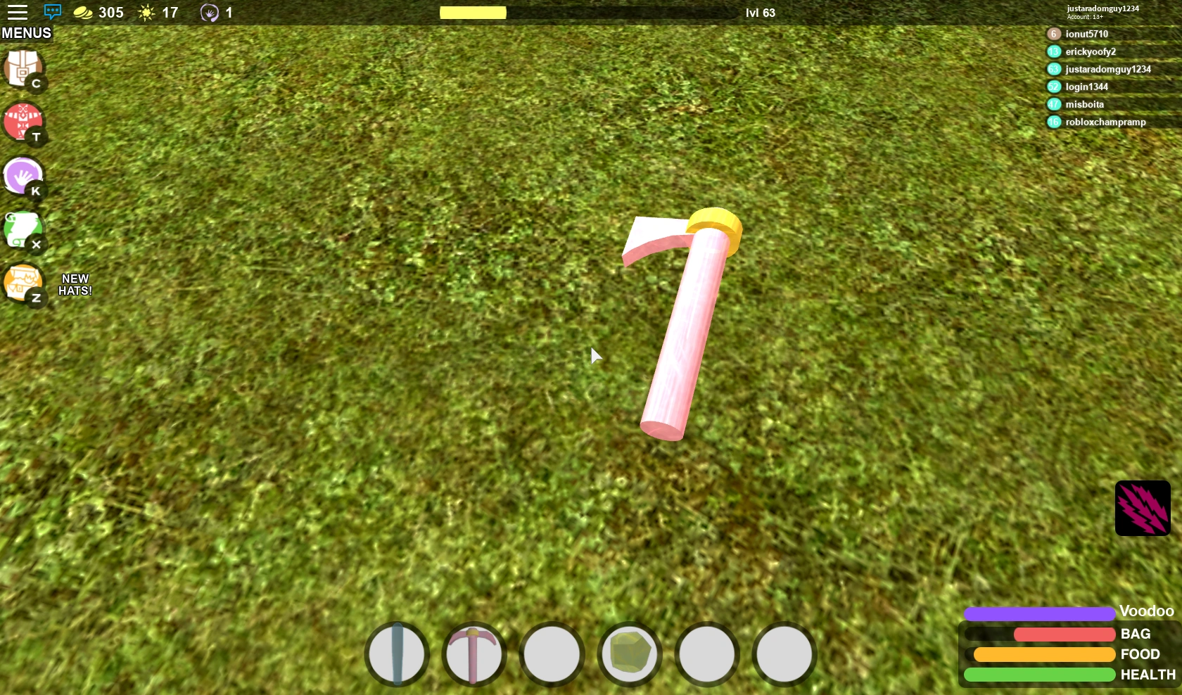 Pink Diamond Axe Booga Booga Roblox Wiki Fandom -