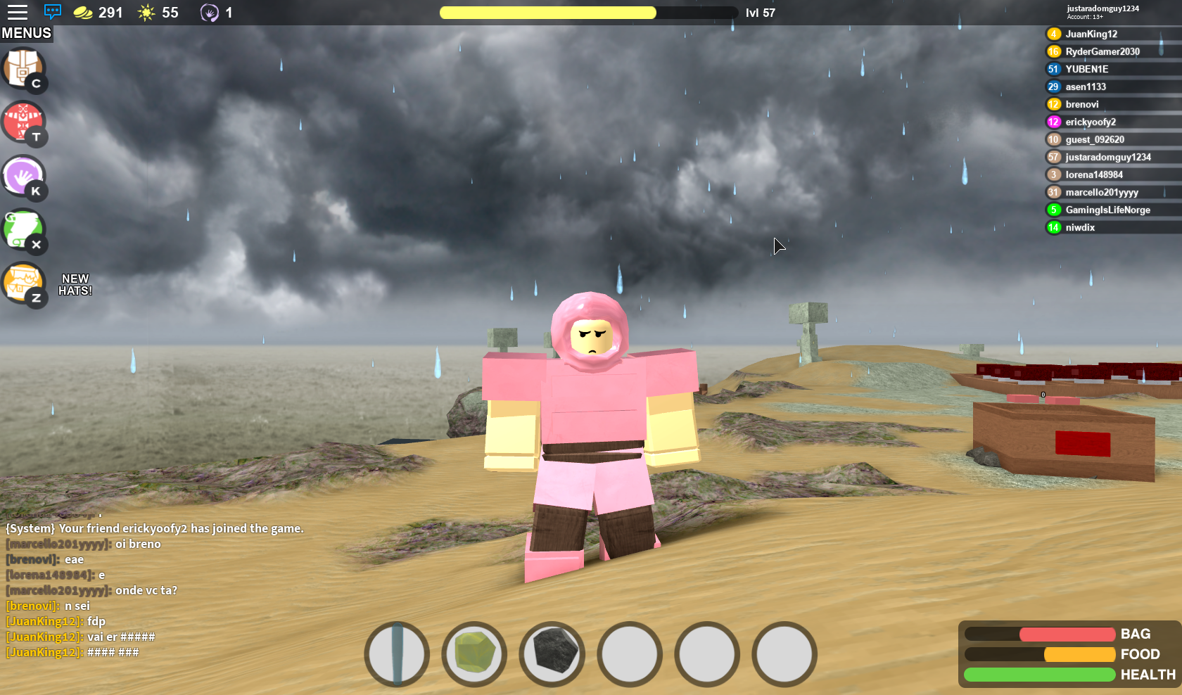 Roblox Booga Booga Wiki Bags Robux Codes That Don T Expire - i got a full set of diamond armor roblox