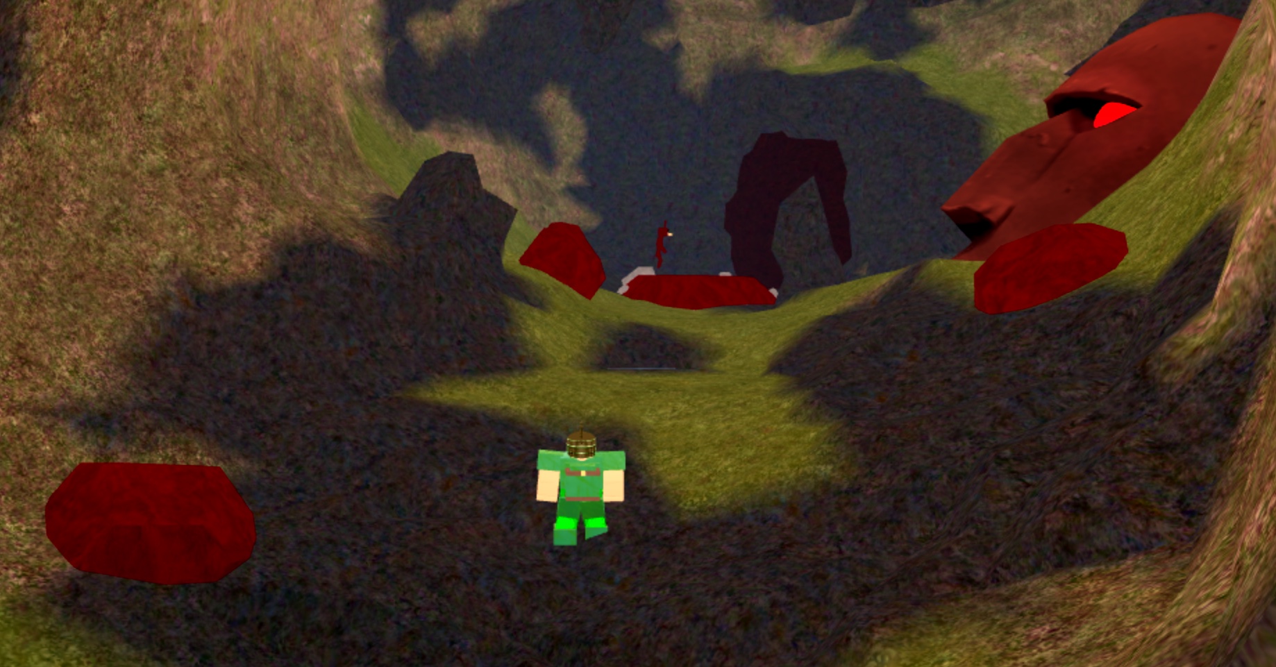 the map of booga booga caves in roblox