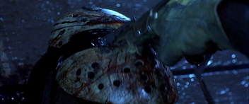 Freddy stabbing jason