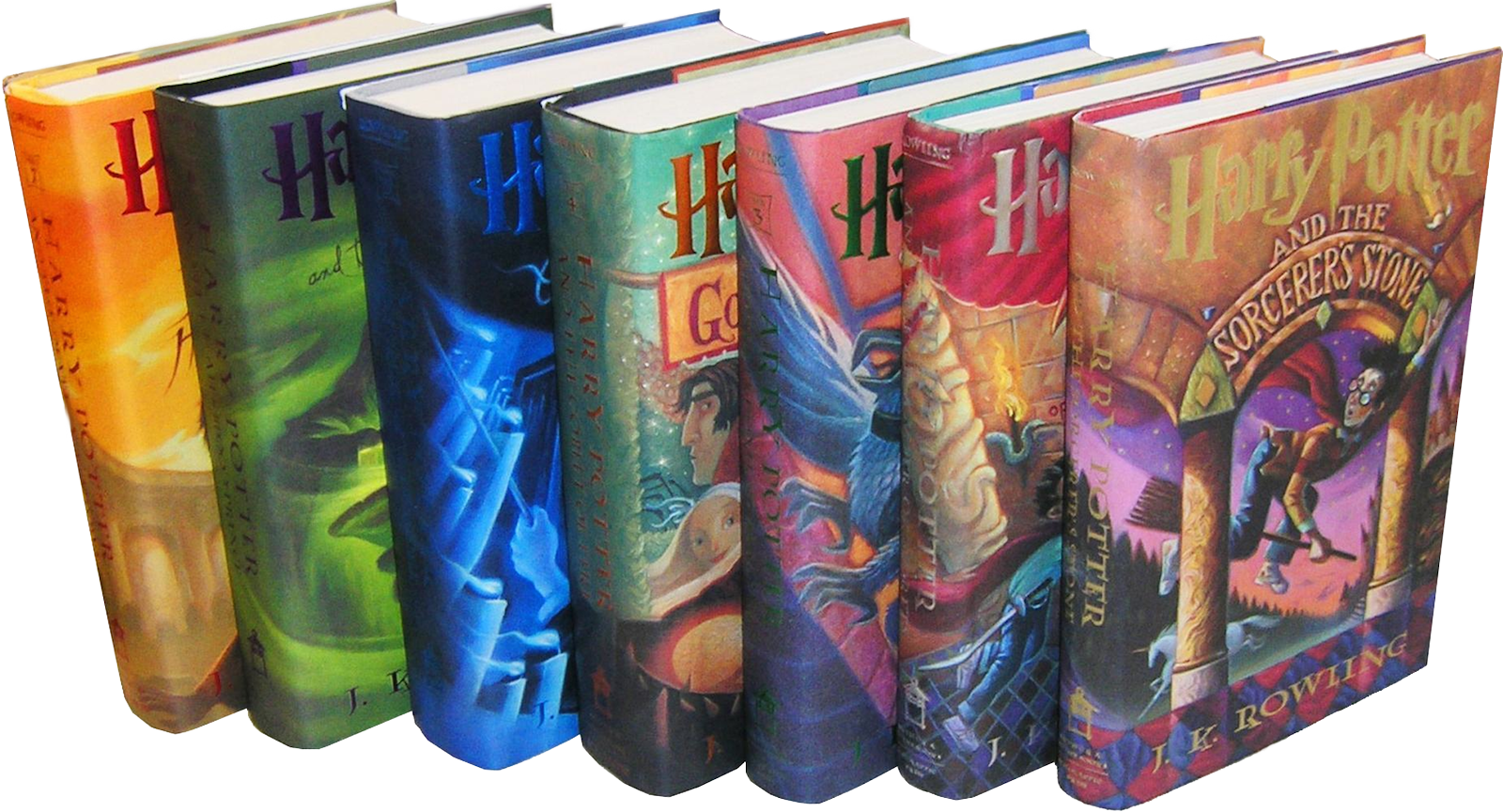 Image result for harry potter book series