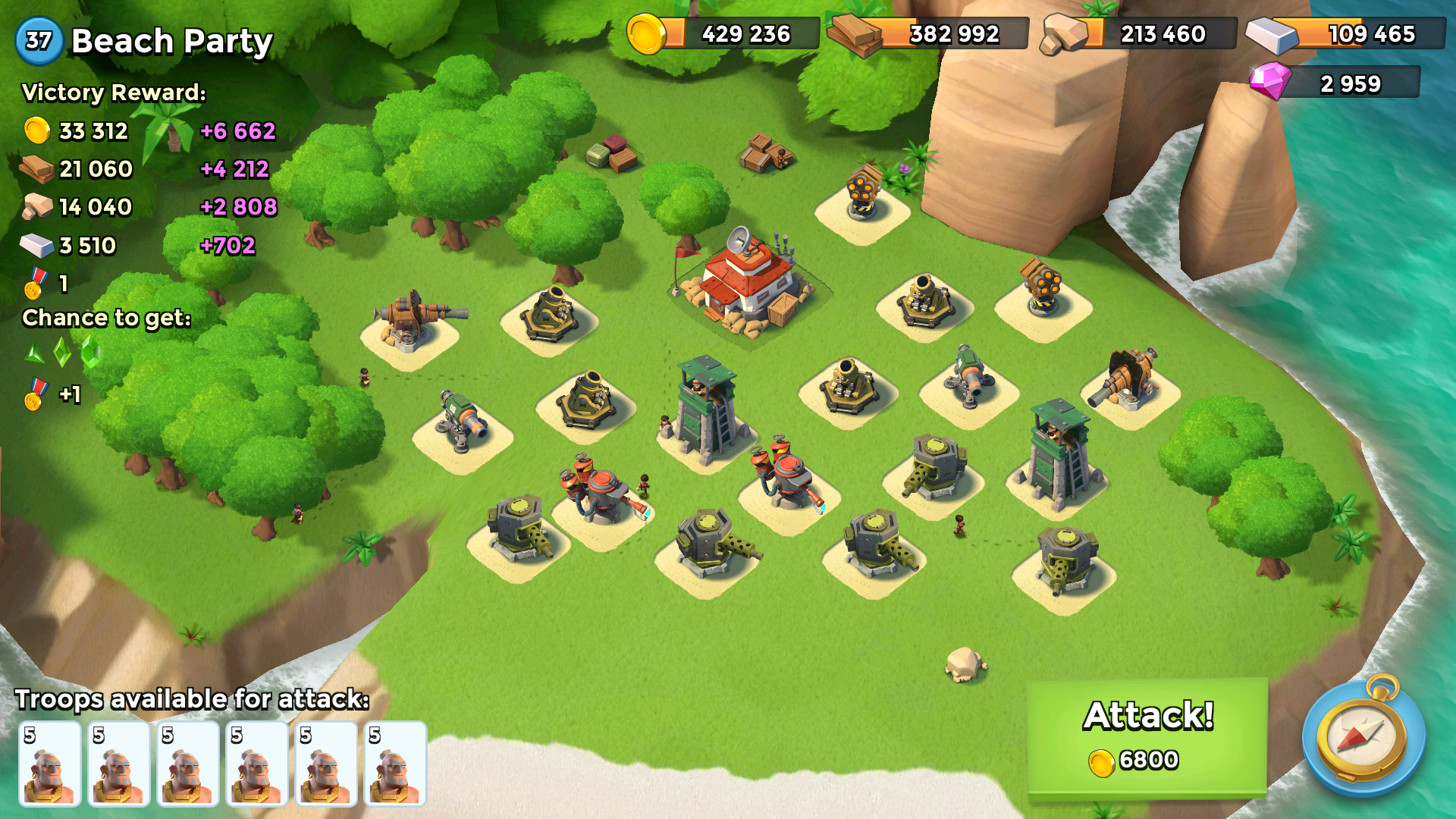 boom beach landing craft heavies