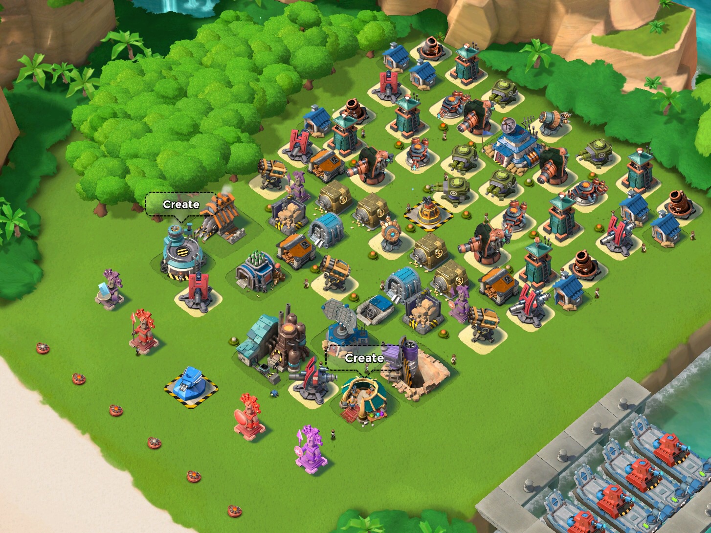 Boom Beach Best Base Layout Hq 6 - Boom beach base reviews | all about