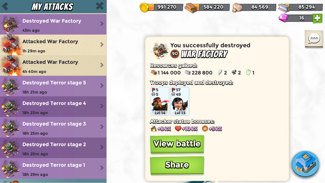 Hage krigføring partiet matchmaking