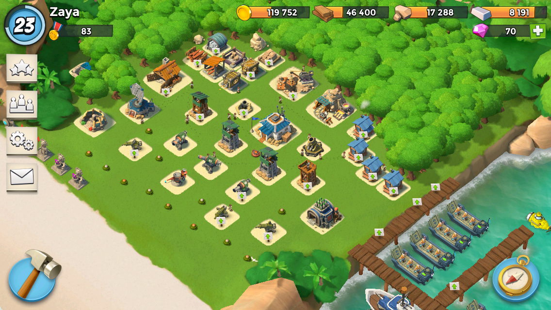 Boom Beach Layouts - Desdee lin