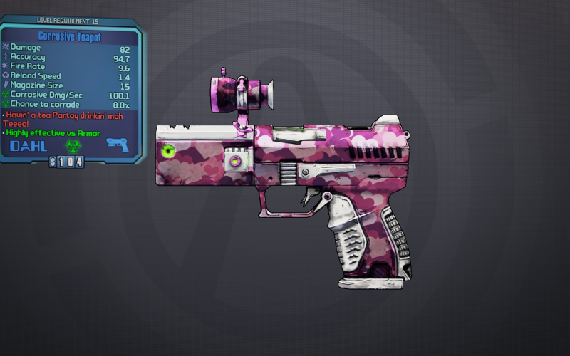 Teapot | Borderlands Wiki | FANDOM powered by Wikia