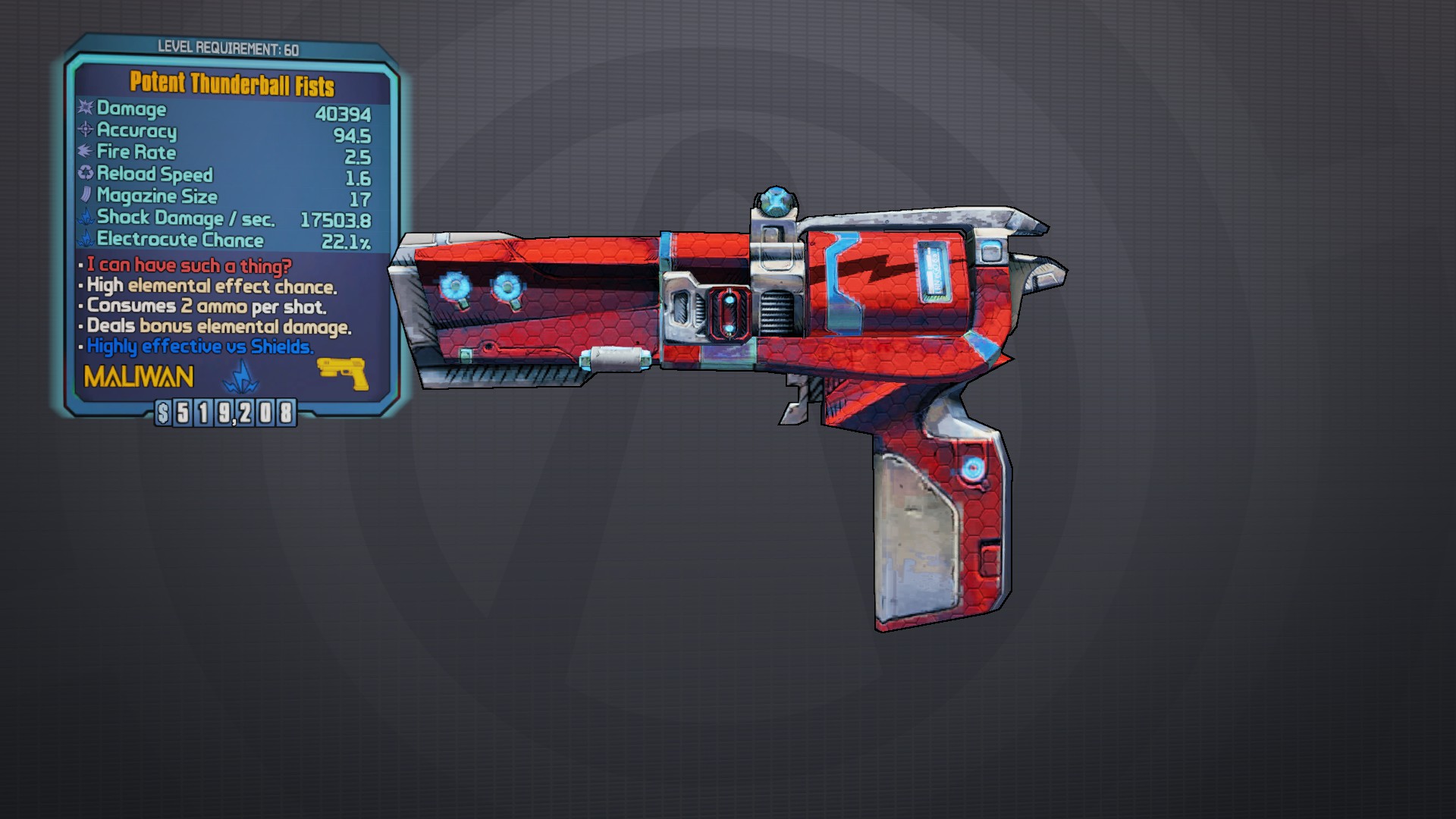 Thunderball Fists Borderlands Wiki Fandom Powered By Wikia