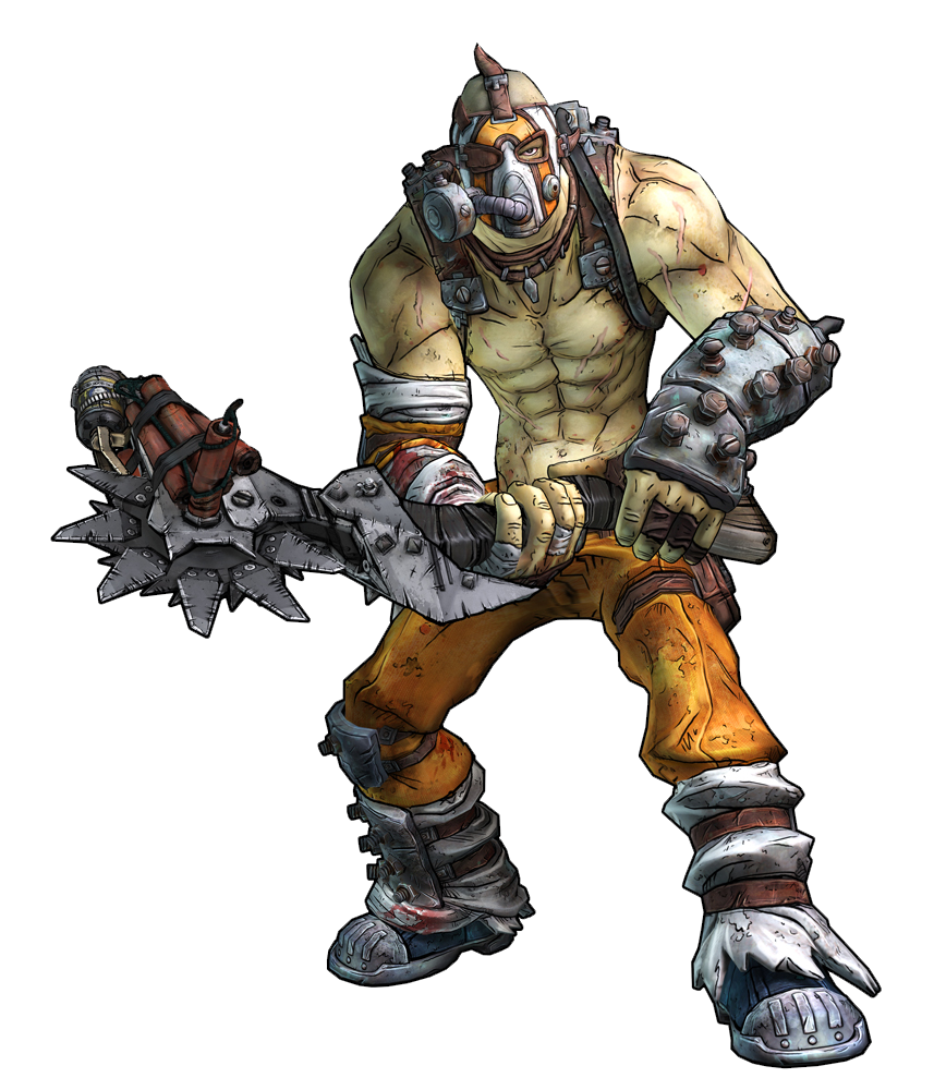 картинки borderlands 2 псих