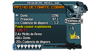 PPZ40 Detonating Cobra