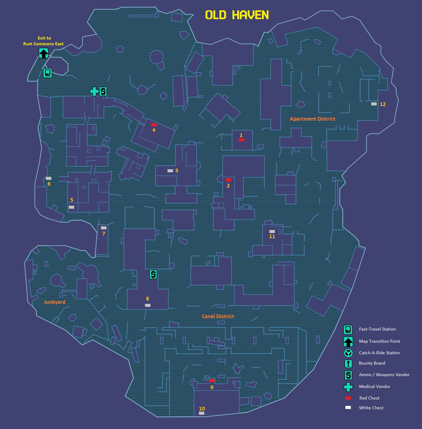 Old Haven: Weapon Crate Locations Borderlands Wiki FANDOM powered.