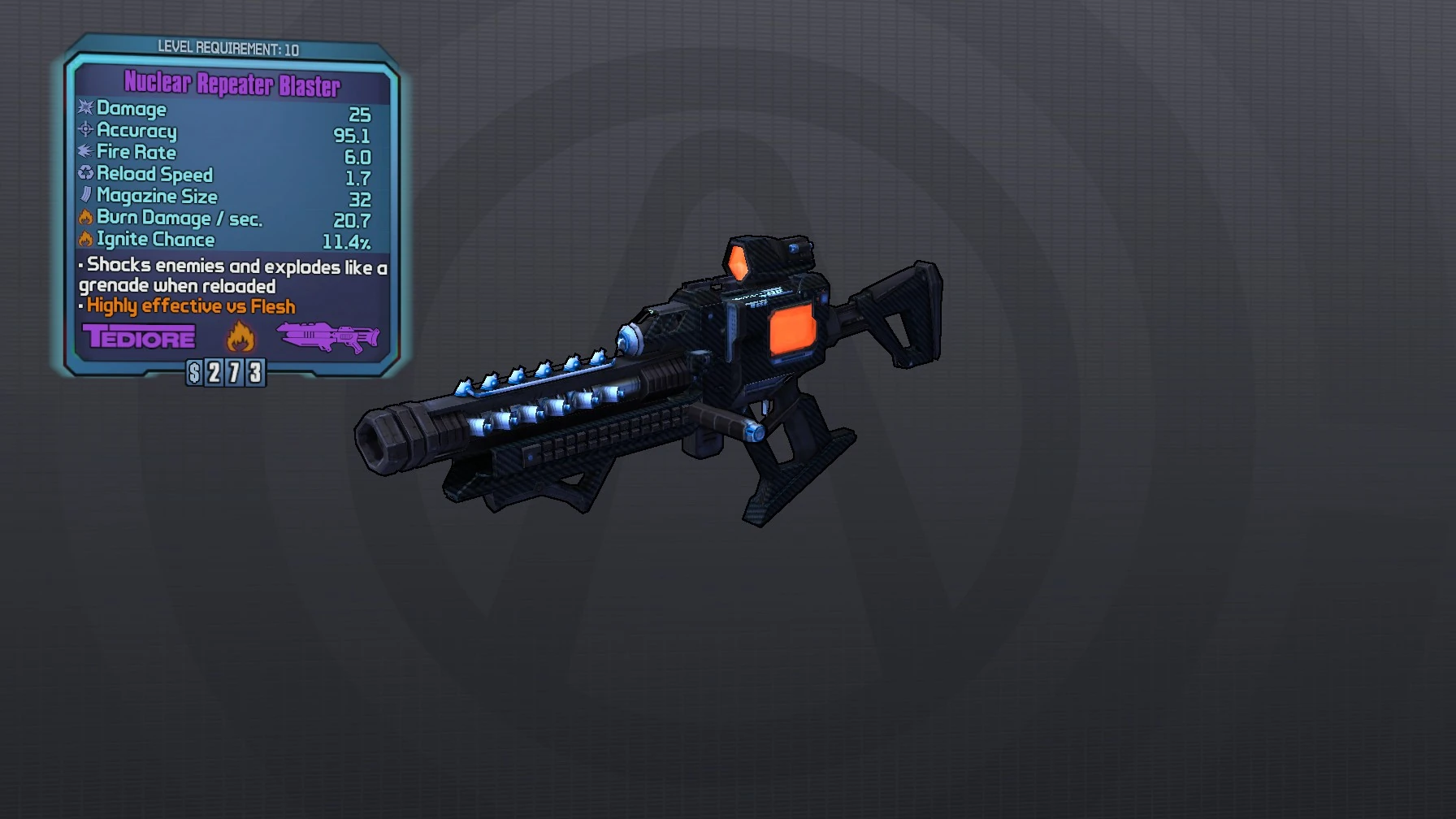 Blaster (laser) Borderlands Wiki FANDOM powered by Wikia