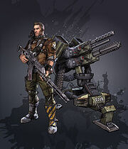 Axton with turret