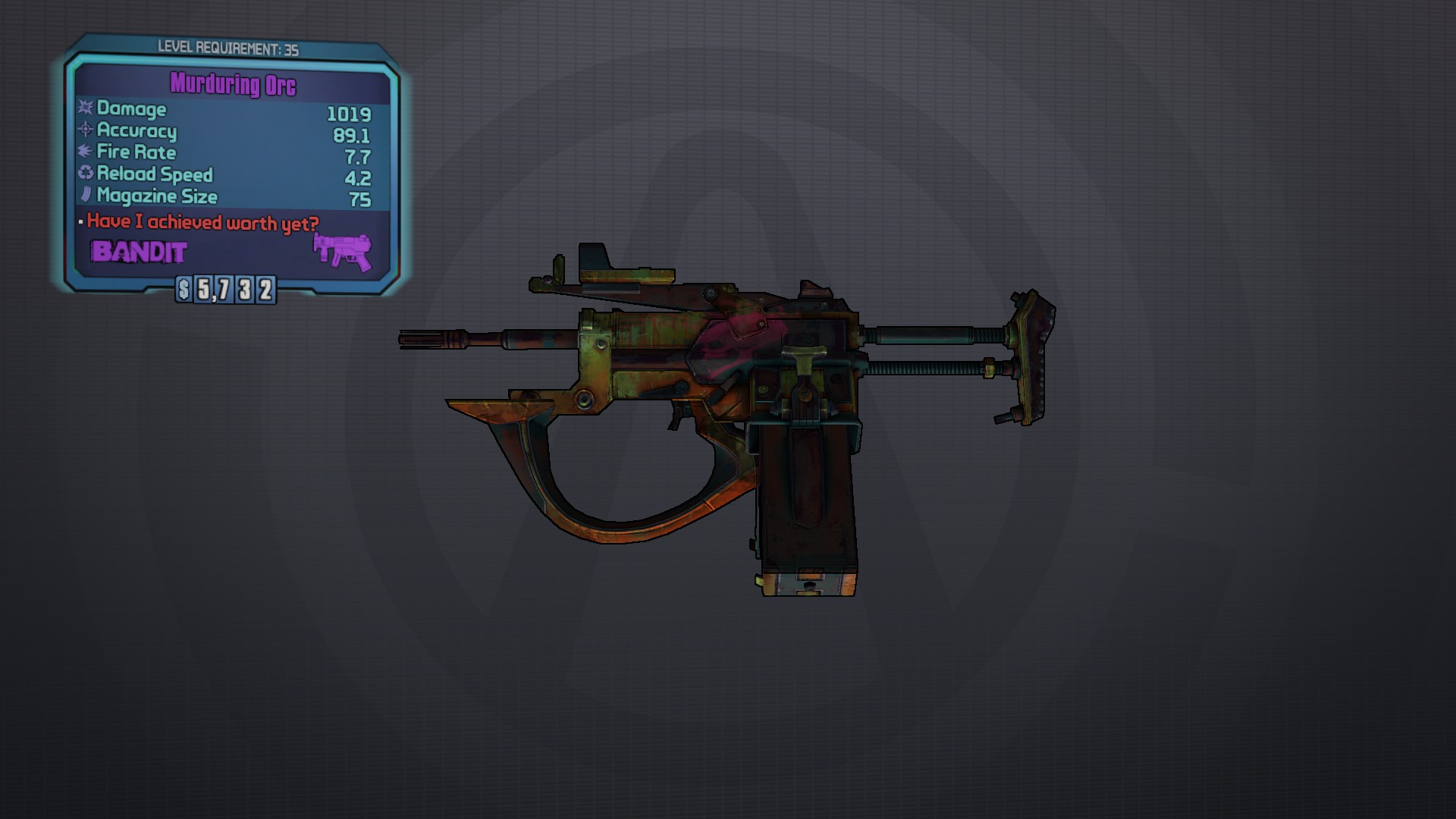 borderlands 2 captain scarlett smg
