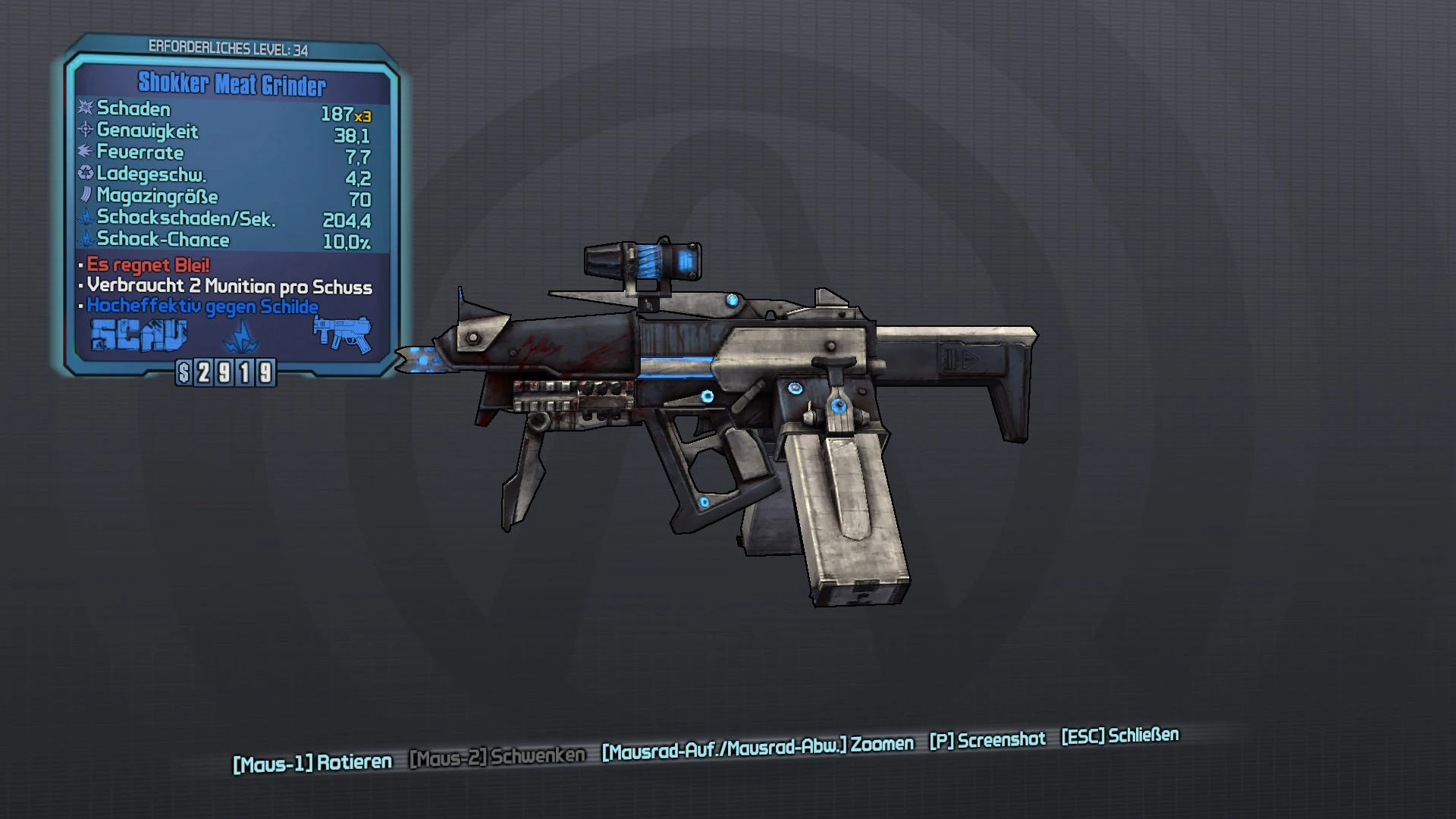 Meat Grinder Borderlands Wiki FANDOM powered by Wikia