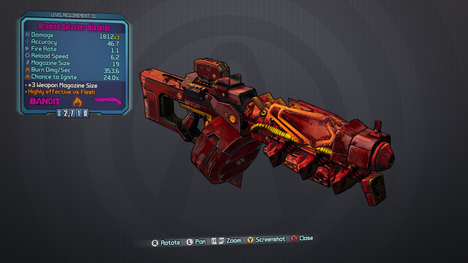 borderlands 2 captain scarlett weapon borderlands 2 captain scarlett weapon