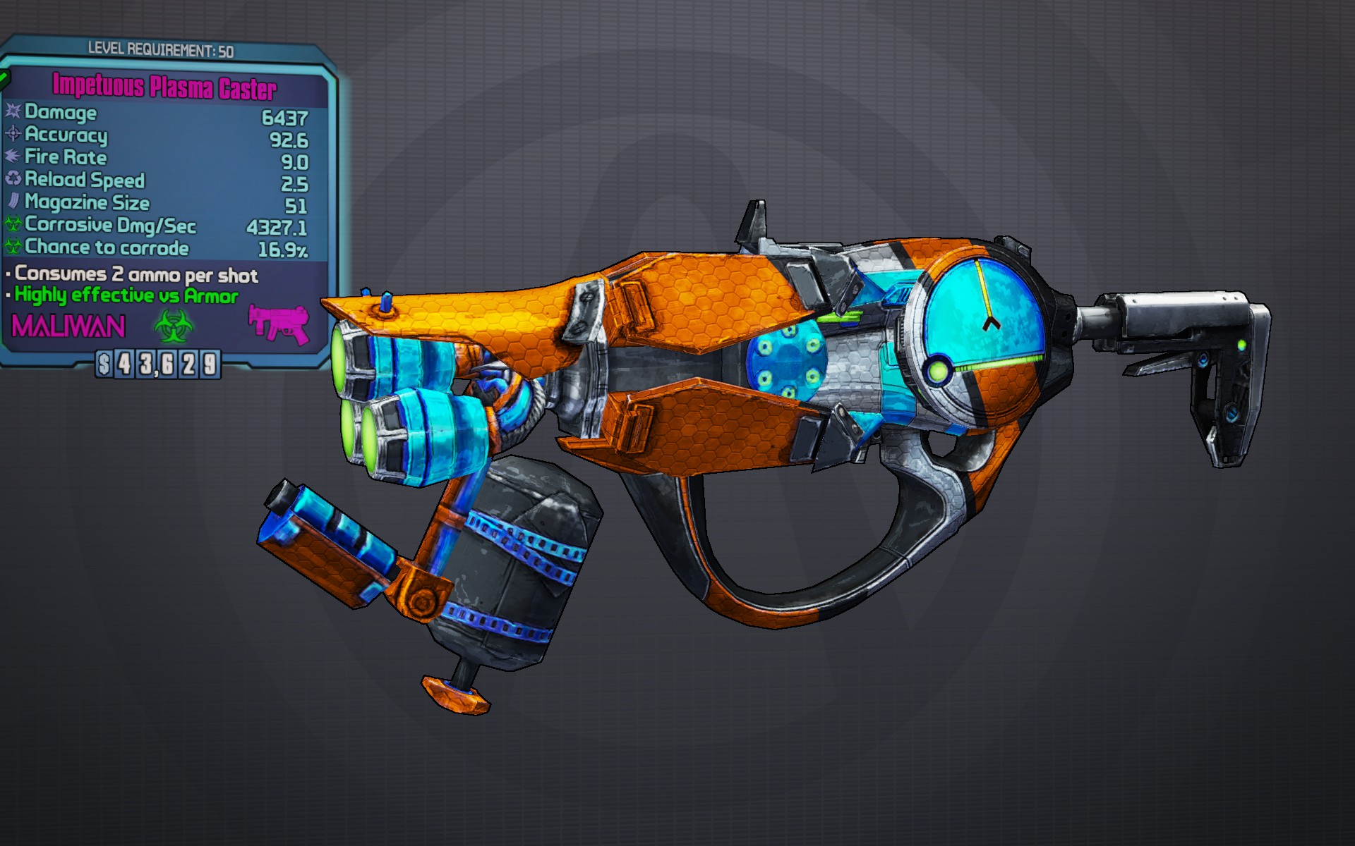 Plasma Caster Borderlands Wiki Fandom Powered By Wikia