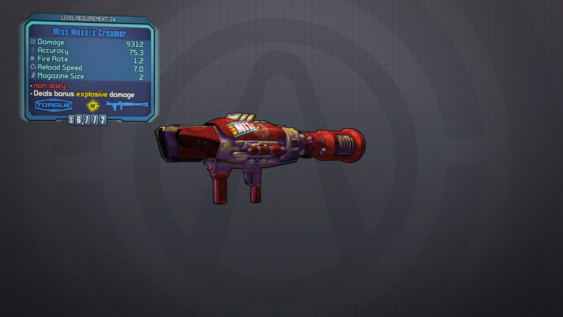 Creamer/Variant Chart Borderlands Wiki FANDOM powered by Wikia