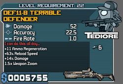 Tediore defender