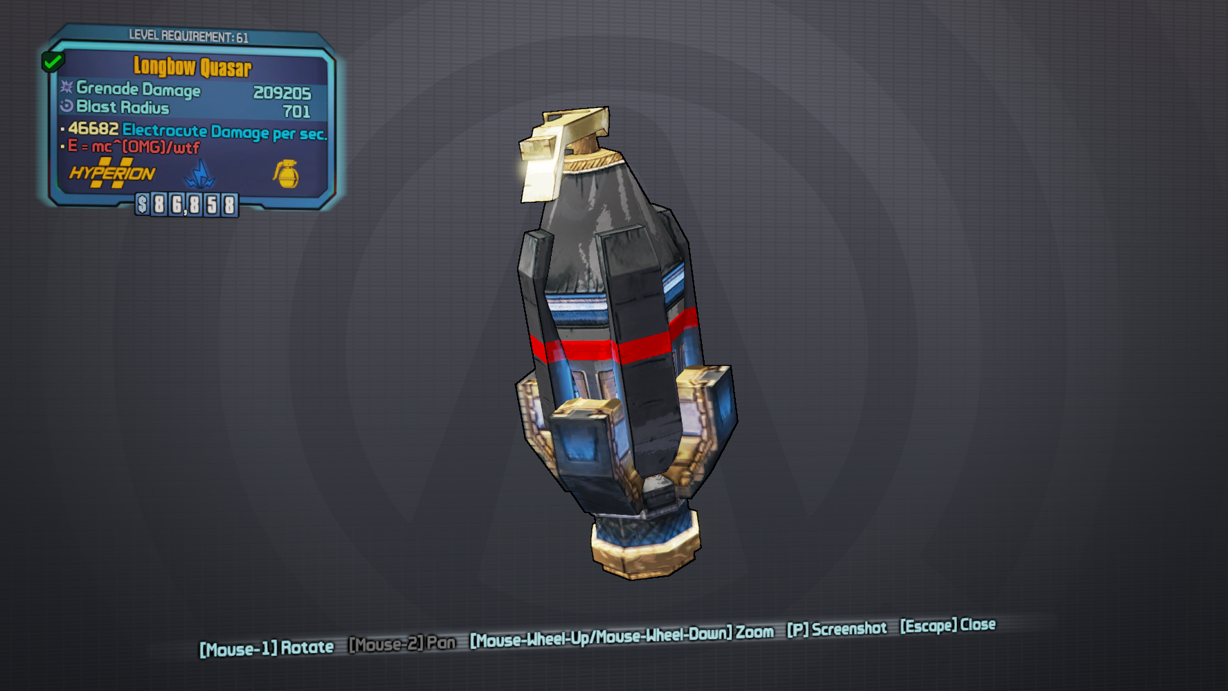 Borderlands 2 Longbow Quasar Borderlands 2 Longbow Quasar