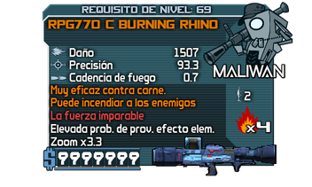 RPG71 C Cobalt Rhino