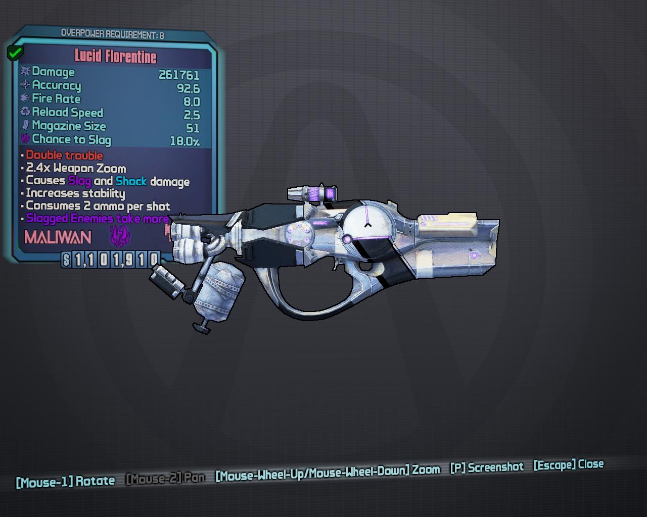 borderlands 2 captain scarlett smg borderlands 2 captain scarlett smg