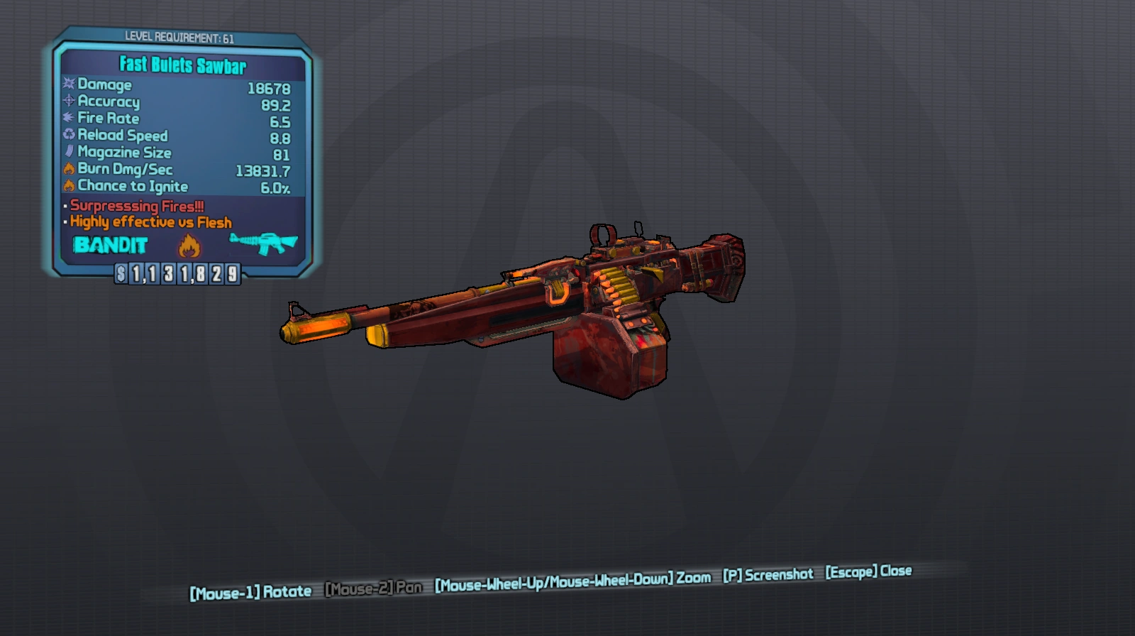 Image Fast Bullets Sawbar.png Borderlands Wiki FANDOM powered by