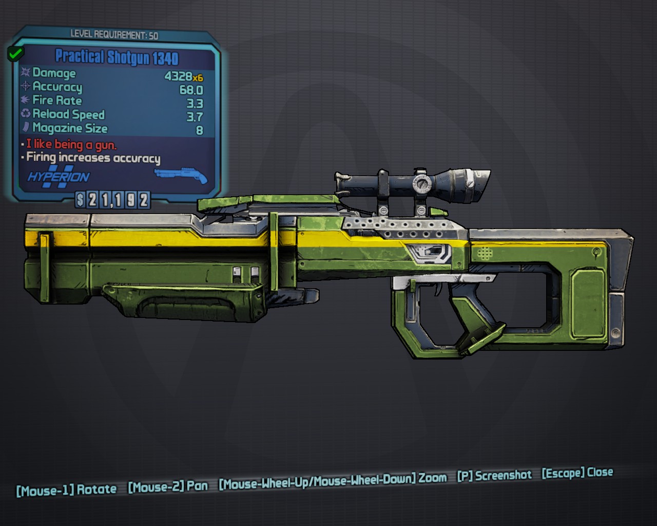 Shotgun 1340. "